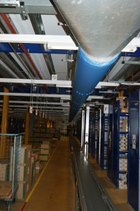 Clarks shoes Distribution warehouse Fabric Ducting 